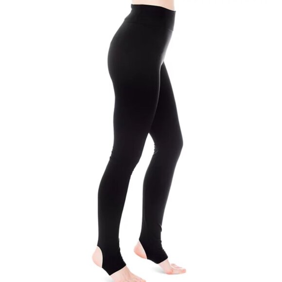 Plush Apparel Extra Soft Fleece Lined Matte Stirrup Leggings - Picture 1 of 5
